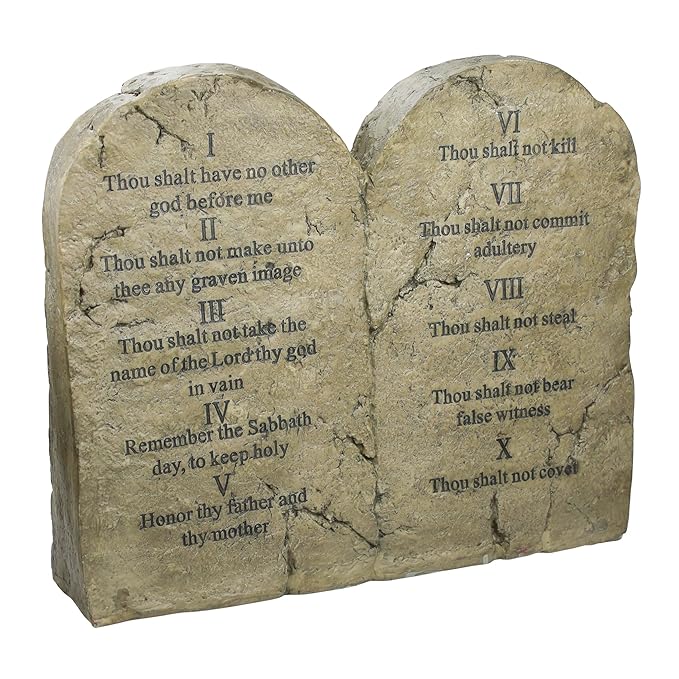 Design Toscano Ten Commandments Statue Outdoor Statues