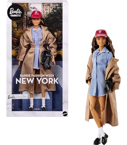 Barbie Style Doll 2-Pack and Ken Dolls Dressed in Resort-Wear