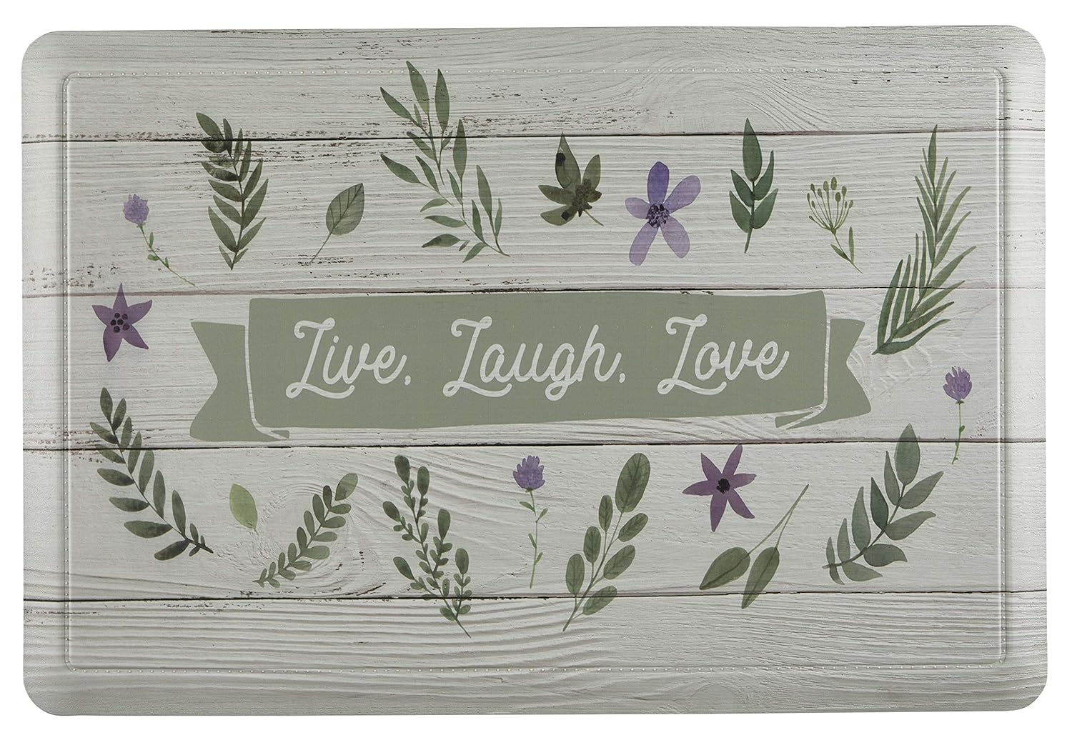 Best Krug Live Laugh Love Kitchen Runner
