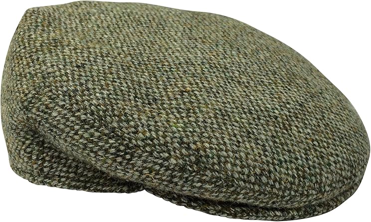 men's scottish tweed touring cap