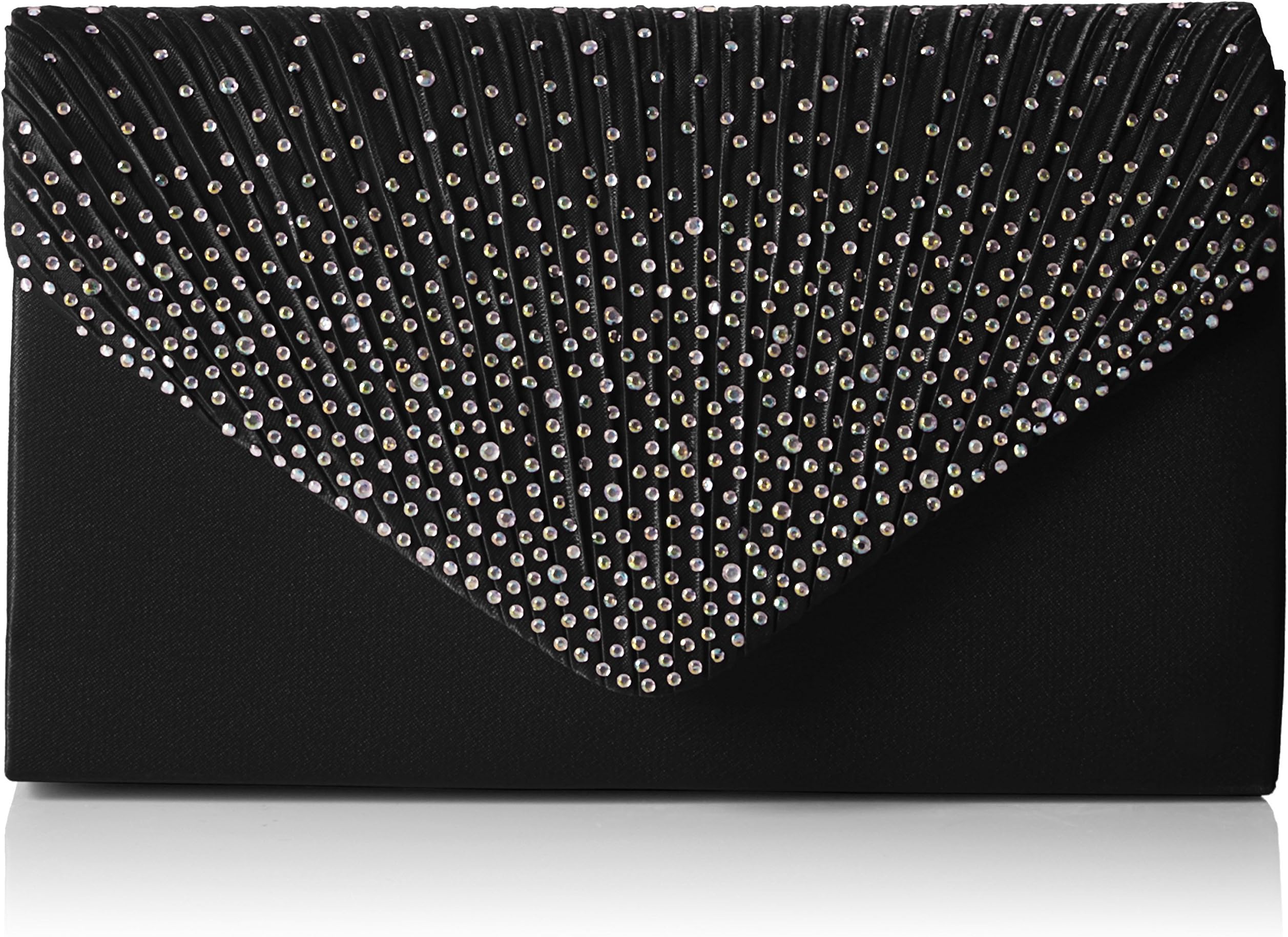 SWANKYSWANS Womens Abby Diamante Envelope Style Bag Clutch