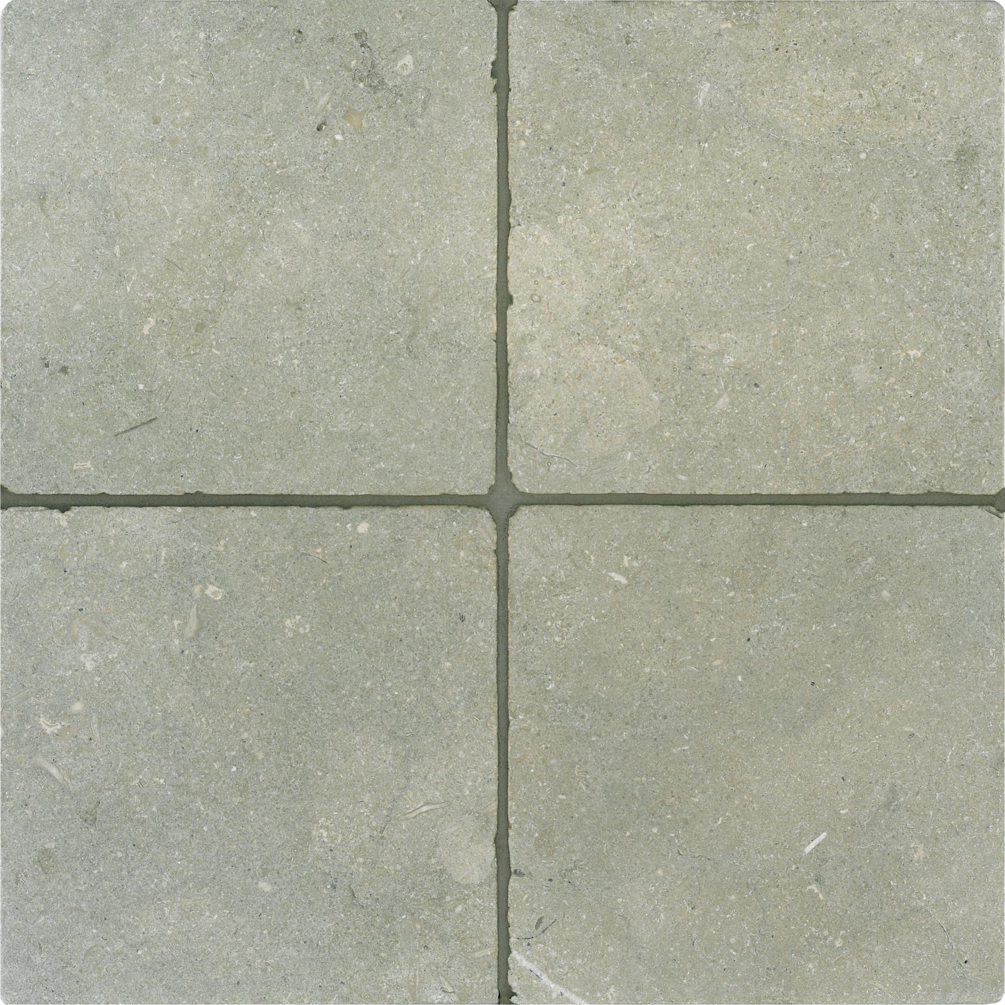 Arizona Tile 6 by 6-Inch Tumbled Limestone Tile, Seagrass, 6-Total Square Feet