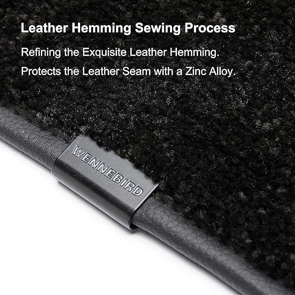 WENNEBIRD SUPERIOR CARPET FLOOR MATS FOR 2016-2022 LEXUS RX, 0.5-INCH ULTRA-THICK, NOISE-REDUCING, ALL-WEATHER WATERPROOF ANTI-SLIP – 3-PC SET