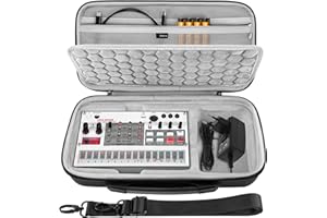 Geekria Hard Shell Travel Case Compatible with Korg Volca Drum/Volca Keys/Volca Beats/Volca FM2 / Volca Sample 2 / Volca Bass