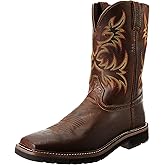 Justin Driller 11" Work Boot for Men - Durable Construction, Slip-Resistant Sole, Comfortable Fit