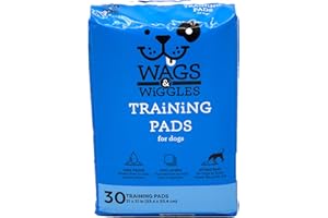 Wags & Wiggles Training Pads for Dogs, 30 Count