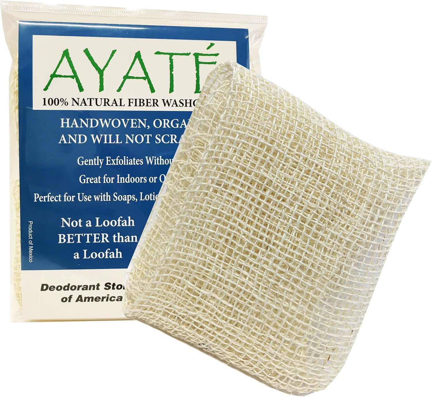 Ayate 100 Natural Fiber Washcloth Amazon.ca Health & Personal Care