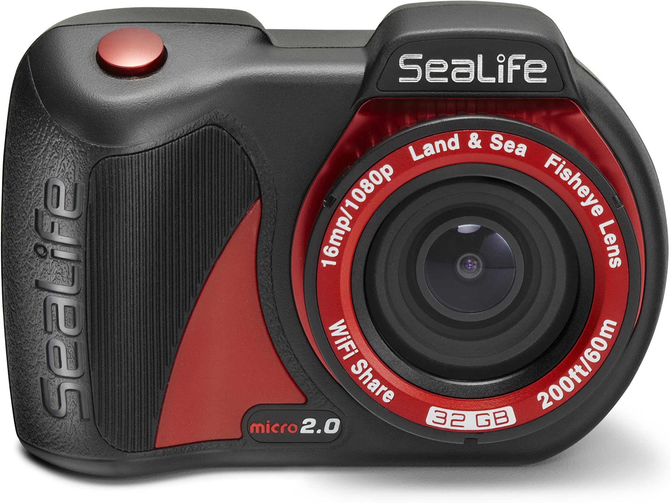 SeaLife Micro 2.0 16MP 1080p FHD Underwater Wi-Fi Digital Camera, 32GB Internal Memory, 200' Depth Rating
