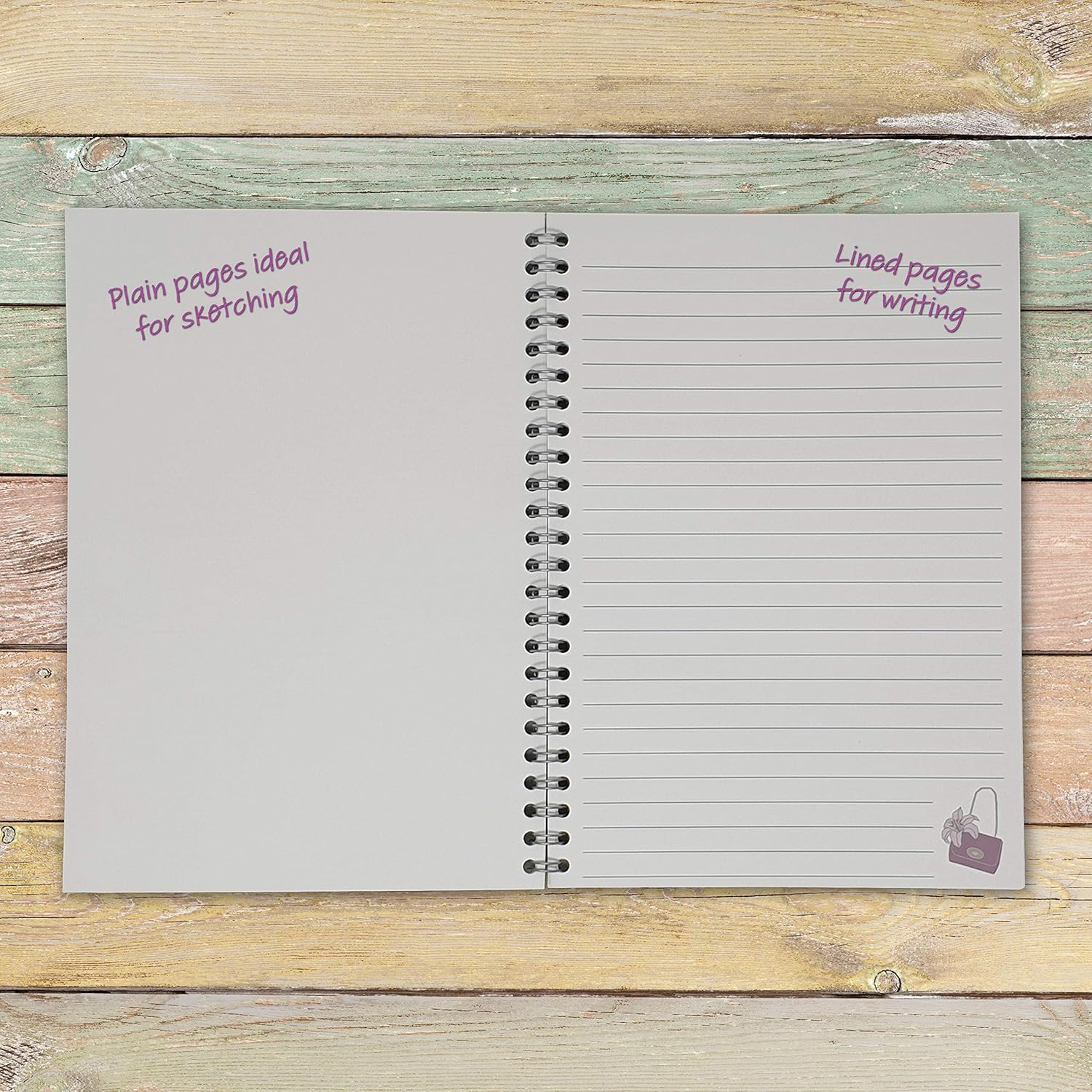 Printykins Handbag Addict Notebook - Image 3