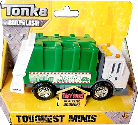 tonka toughest minis garbage truck