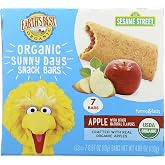 Earth's Best Organic Sunny Days Snack Bars for Toddlers 2 Years Old and Up, Apple Flavored with Other Natural Flavors, 7 ct