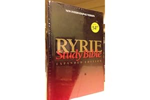 RYRIE STUDY BIBLE NIV HARDBACK- RED LETTER