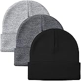 Glooarm Beanie for Men Women Knit Winter Hats Beanies Warm Slouchy Unisex Cuffed Beanies Skull Caps