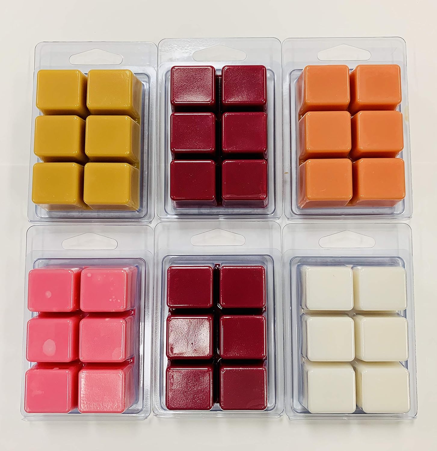 Coo Candles 6 Pack Soy Blend Wickless Candle Wax Bar Melts - Boozy Alcohol Pack - Pina Colada, Black Cherry Merlot, Cosmopolitan, Wine Cellar, and Bourbon Butterscotch, and Sex on The Beach: Home & Kitchen