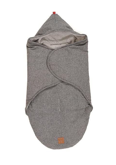 Kaiser 6536170 Einschlagdecke'Molly Melange', grau