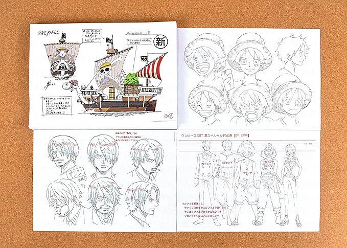 Amazon One Piece エピソードオブ東の海 設定資料 制作資料 125枚 東京書販 アニメ 萌えグッズ 通販