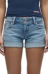 HUDSON Women's Croxley Mid Thigh Short (Flap), Anthem