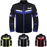 HWK Mesh Motorcycle Jacket Riding Air Motorbike Jacket Biker CE Armored Breathable