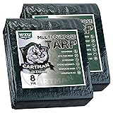 CARTMAN 2 Pack Finished Size 10x12 Feet Waterproof