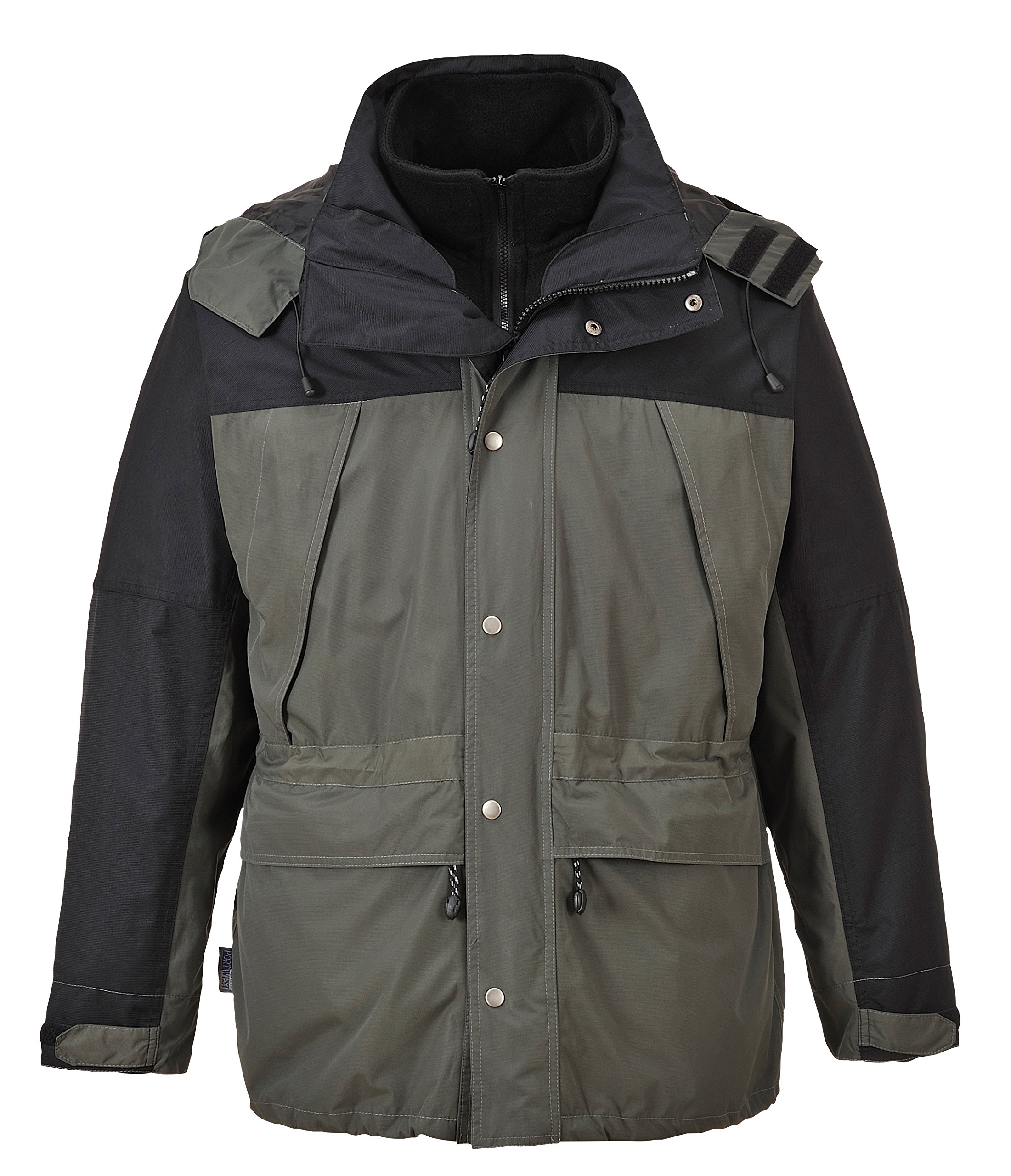Portwest Orkney 3-in-1 Breathable Jacket, Size: XL, Colour: Grey, S532GRRXL