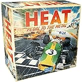 HEAT: Pedal to the Metal Board Game - Intense Car Racing and Strategy Game, Fun Family Game for Kids and Adults, Ages 10+, 1-