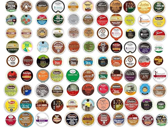 100 Count Everything K Cup Variety Pack 100 Different K Cups And