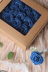 Breeze Talk Artificial Flowers Royal Blue Roses