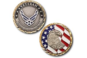 ARMED FORCES DEPOT USAF U.S. Air Force Veteran Challenge Coin