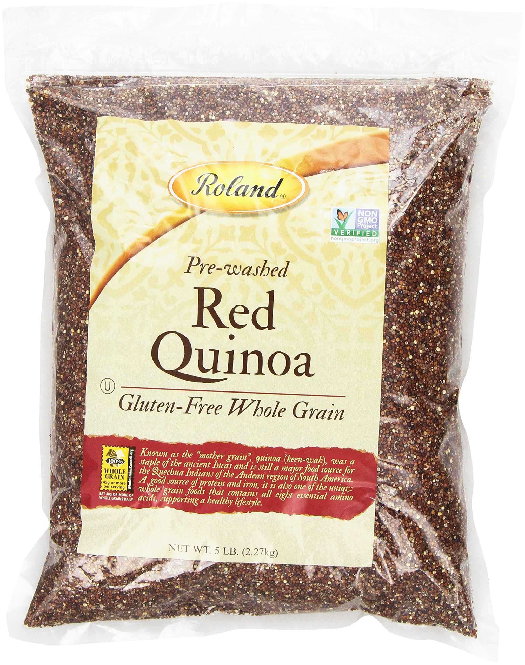 Roland Quinoa, Black, 5 Pound Dried Quinoa Grocery & Gourmet Food
