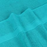 Utopia Towels Premium Jumbo Bath Sheet 90x180 cm Turquoise 8 Pack view 6
