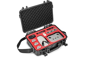 Tomat Mini 2 SE Case Waterproof Hard Carrying Case for DJI MINI 4K/Mini 2 /Mini 2 SE Fly More Combo Accessories