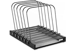 ROLODEX ROL1742323 - Mesh Flip Document Holder, 5 Vanes, Black