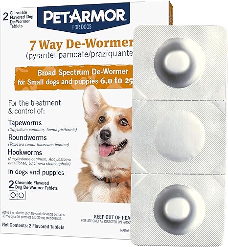 best worming tablets for small dogs