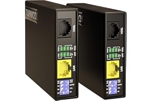 Tupavco Ethernet Extender Kit (Pair) LAN Network Cable Range Extension (up to 7000ft) TEX-100