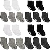 Little Me 20-Pack Newborn Baby Infant & Toddler Unisex Socks, For Baby Girl or Boy, 0-12 & 12-24 Months, Assorted Size Pack