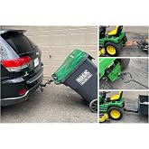 American-Made Premium Combo Hitch, Haul Pin Hitch, Handled Lawn, and Garden Equipment, or Wheeled Garbage Cans - by Garbage Commander