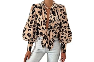 BTFBM Women Fashion Button Down Shirts V Neck Printed Solid Boho Long Sleeve Blouses Dressy Casual Summer Fall Tops