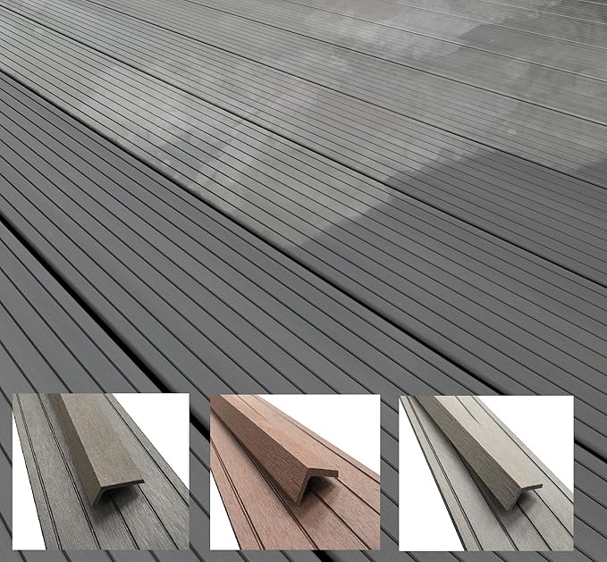 Composite Decking Black Choose from 3 Colours & 11 Sizes Sample