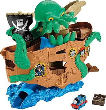 Thomas and Friends Adventures Sea Monster Pirate Set, Multi Color