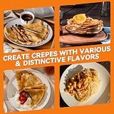 Baker’s Friend Instant Crepe Maker 8 Inch Non-Stick 230V UK Plug Aqua view 6