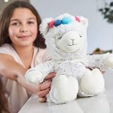 Warmies 13'' Heatable Llama Soft Toy with Lavender - Relaxation Aid view 2