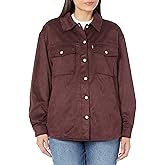 Levi's Women's Soft Faux Suede Shirt Jacket (Standard & Plus Sizes)
