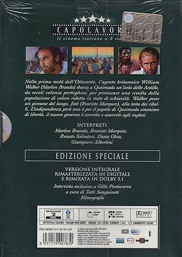 Queimada [Alemania] [DVD]: Amazon.es: Cine y Series TV