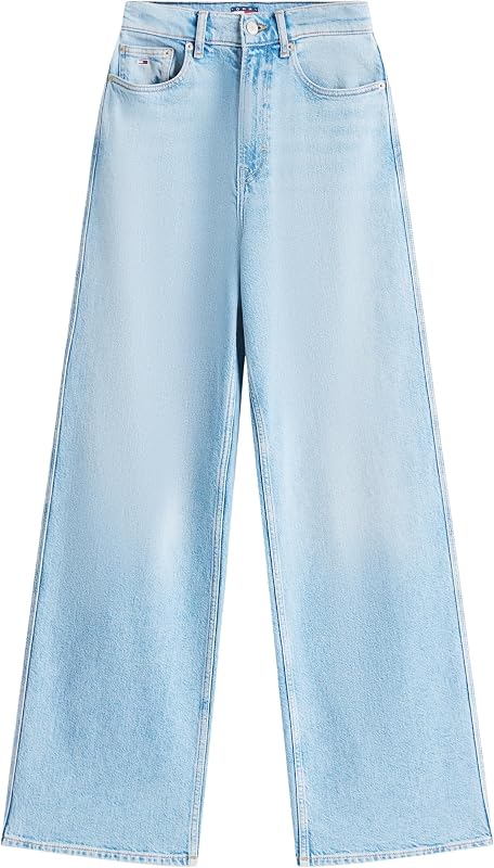Damen Jeans Hose Claire High Rise, Blau (Denim Light), 32W/34L