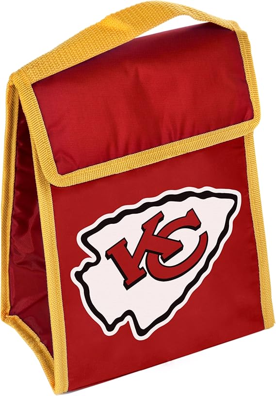 NFL Kansas City Chiefs Big Logo Lunch Bag Sports & Outdoors