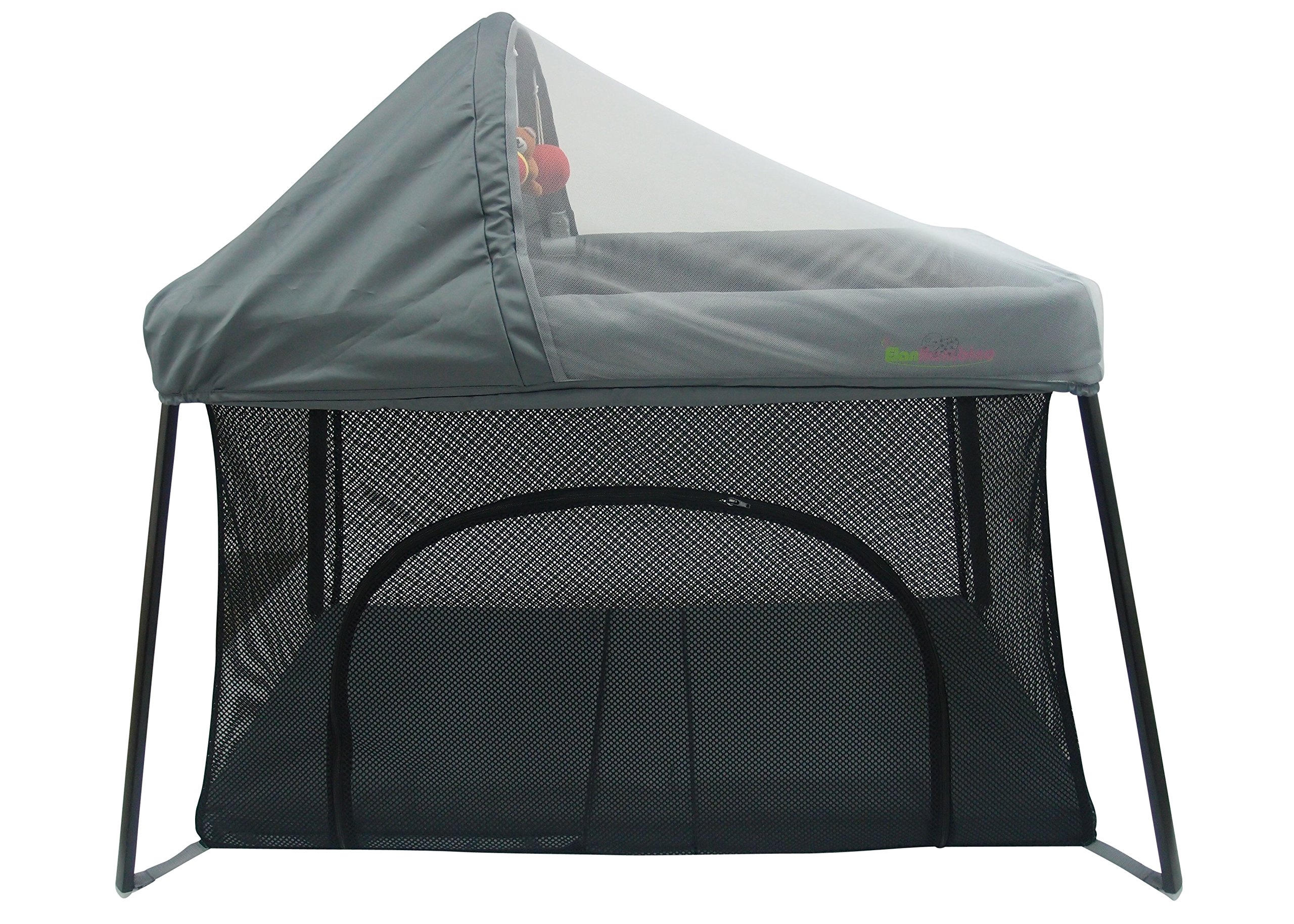 Portable Crib Front And Top Baby Access With Sun Shade And Bug Canopy. Your eBay