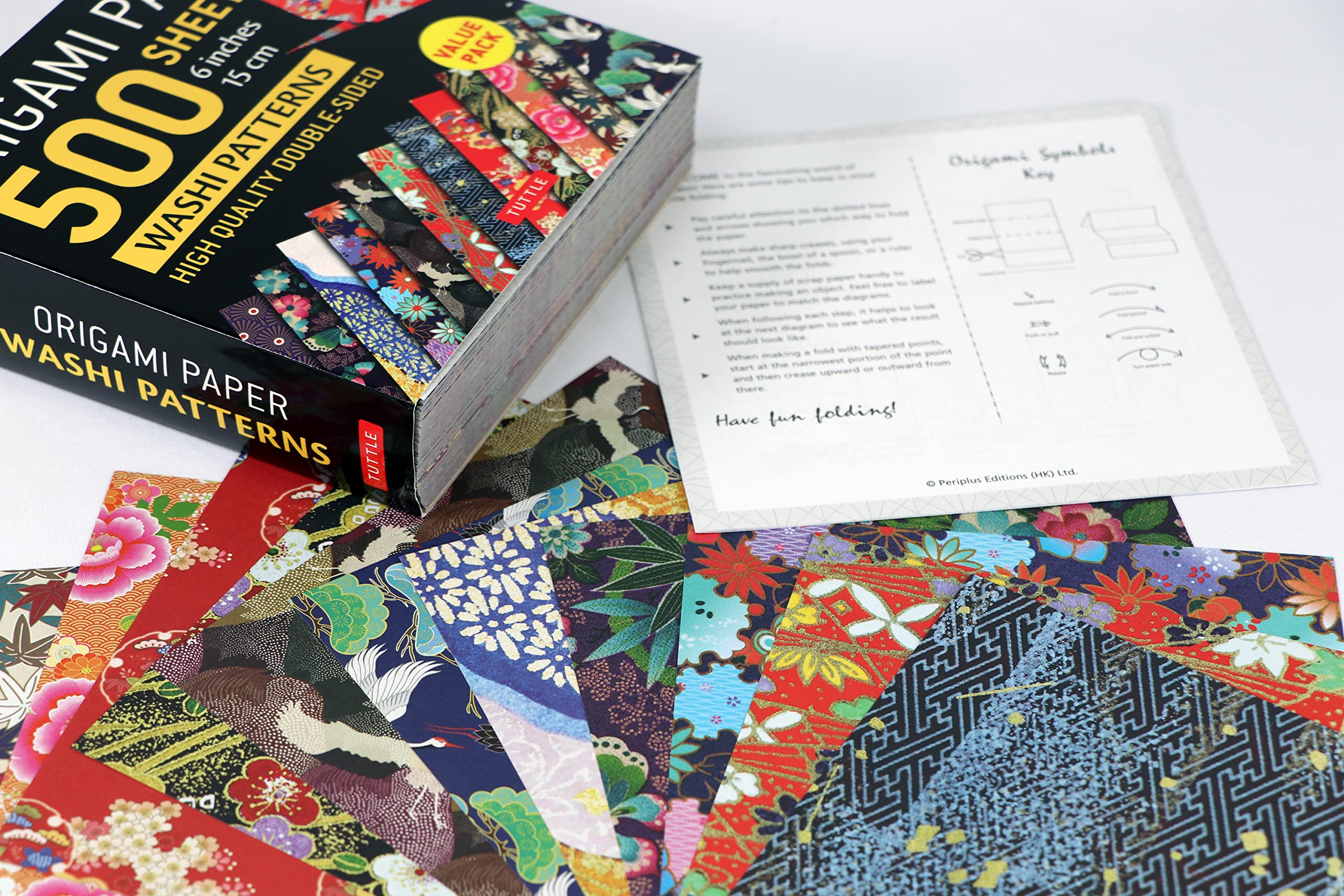 Origami Paper 500 sheets Japanese Washi Patterns 6