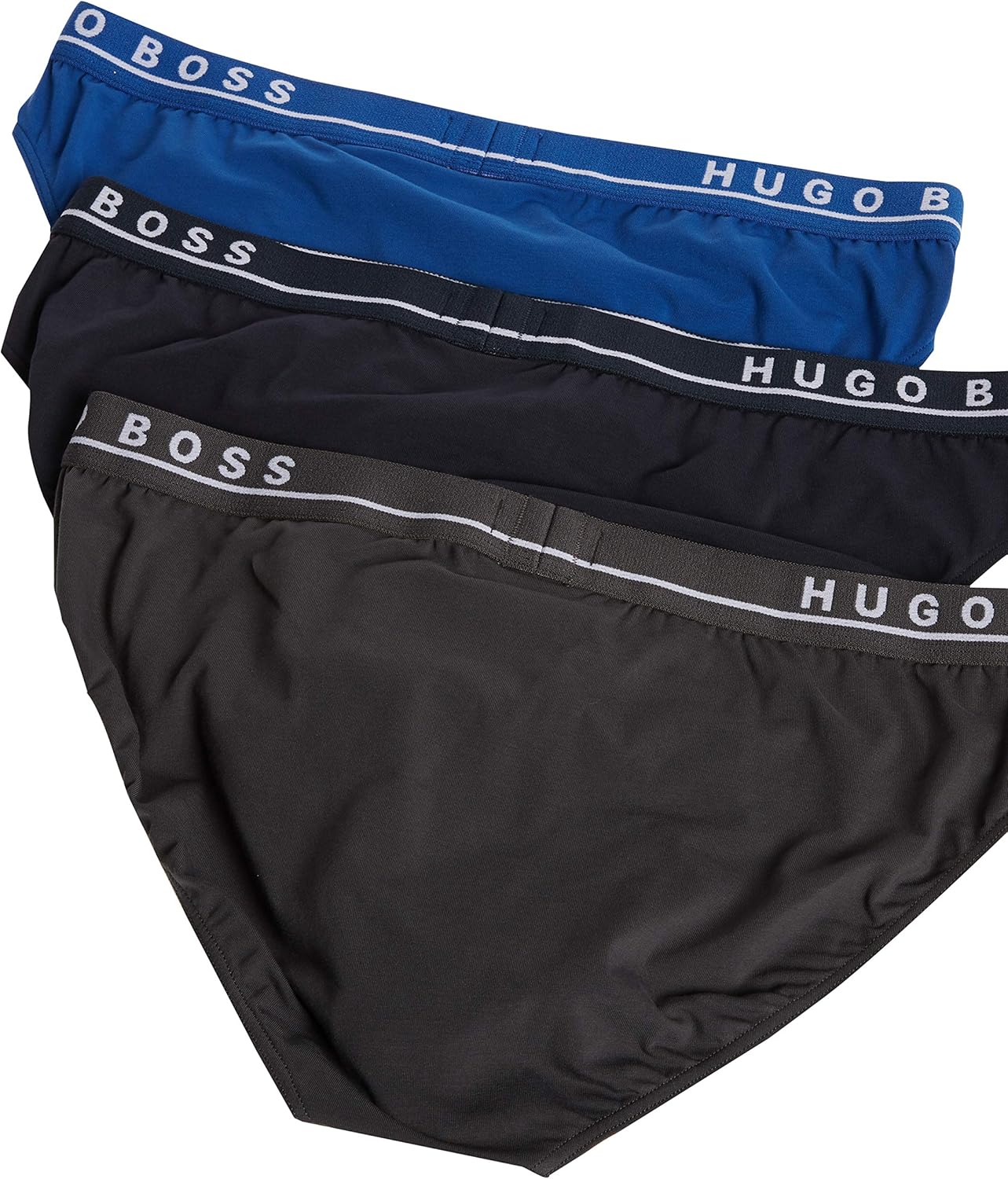 HUGO BOSS Men's 3-Pack Classic Regular Fit Stretch Briefs at  Men’s Clothing store