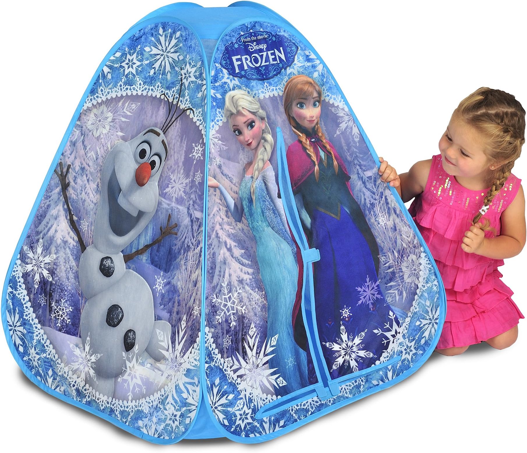 Frog Frozen 4 Panel Pop up Play Tent, Multi Color