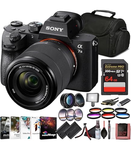 Amazon.com : Sony α7R III Full-Frame Mirrorless Camera Body (ILCE